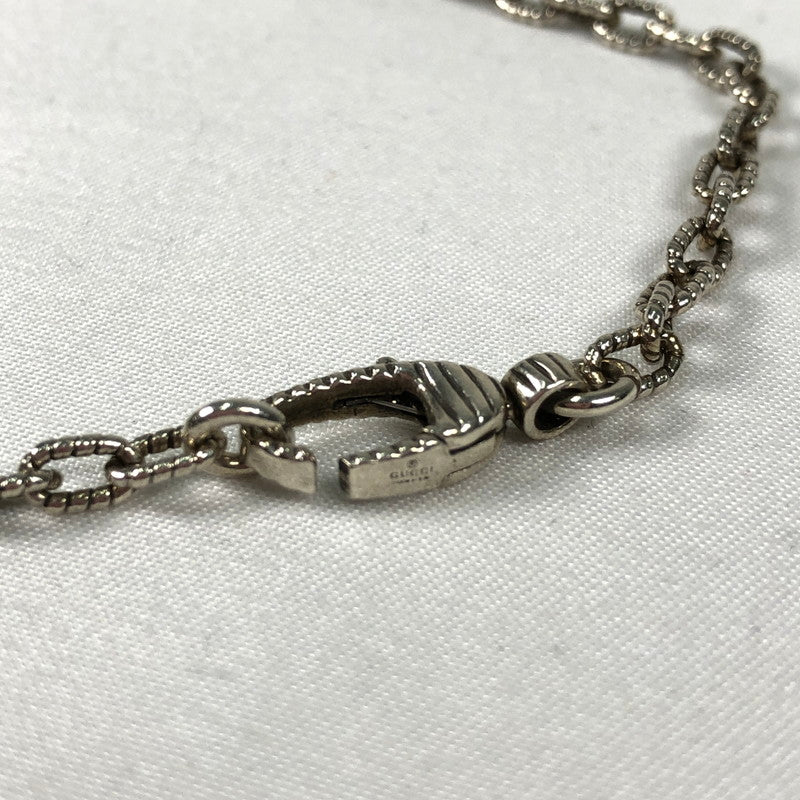 【中古品】【メンズ】 GUCCI グッチ インターロッキングG エングレービング ネックレス アクセサリー 192-260625-sm-03-otoh カラー：スターリングシルバー 万代Net店
