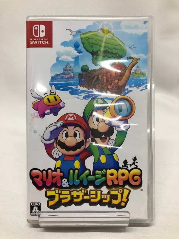 【中古美品】 マリオ＆ルイージRPG ブラザーシップ! - Switch ゲーム 「CERO区分_A / 全年齢対象商品」 029-250302-rn-4-oto 万代Net店