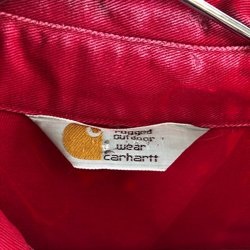 【中古品】【メンズ】 CARHARTT カーハート Rugged Outdoor Wear ウエスタン長袖シャツ 147-260514-sy-02-otoh カラー：レッド系 万代Net店