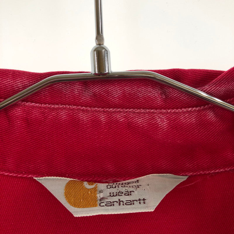 【中古品】【メンズ】 CARHARTT カーハート Rugged Outdoor Wear ウエスタン長袖シャツ 147-260514-sy-02-otoh カラー：レッド系 万代Net店