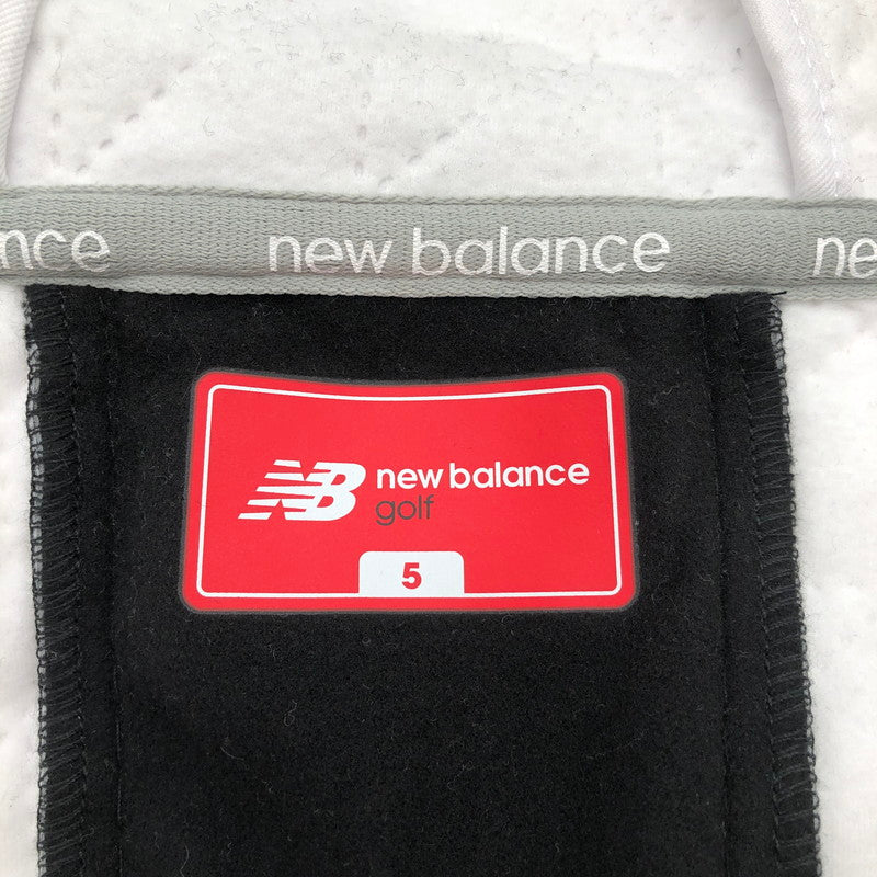 【中古品】【メンズ】 NEW BALANCE キルトフルジップフーディ― 147-260728-sm-01-otoh サイズ：L カラー：ホワイト 万代Net店