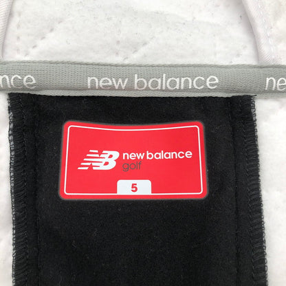 【中古品】【メンズ】 NEW BALANCE キルトフルジップフーディ― 147-260728-sm-01-otoh サイズ：L カラー：ホワイト 万代Net店