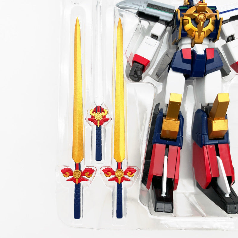 【中古品】 開封済み スーパーロボット超合金 マイトガイン トライデントステージ付き 057-261005-st-04-otoh 万代Net店