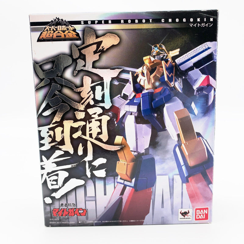 【中古品】 開封済み スーパーロボット超合金 マイトガイン トライデントステージ付き 057-261005-st-04-otoh 万代Net店