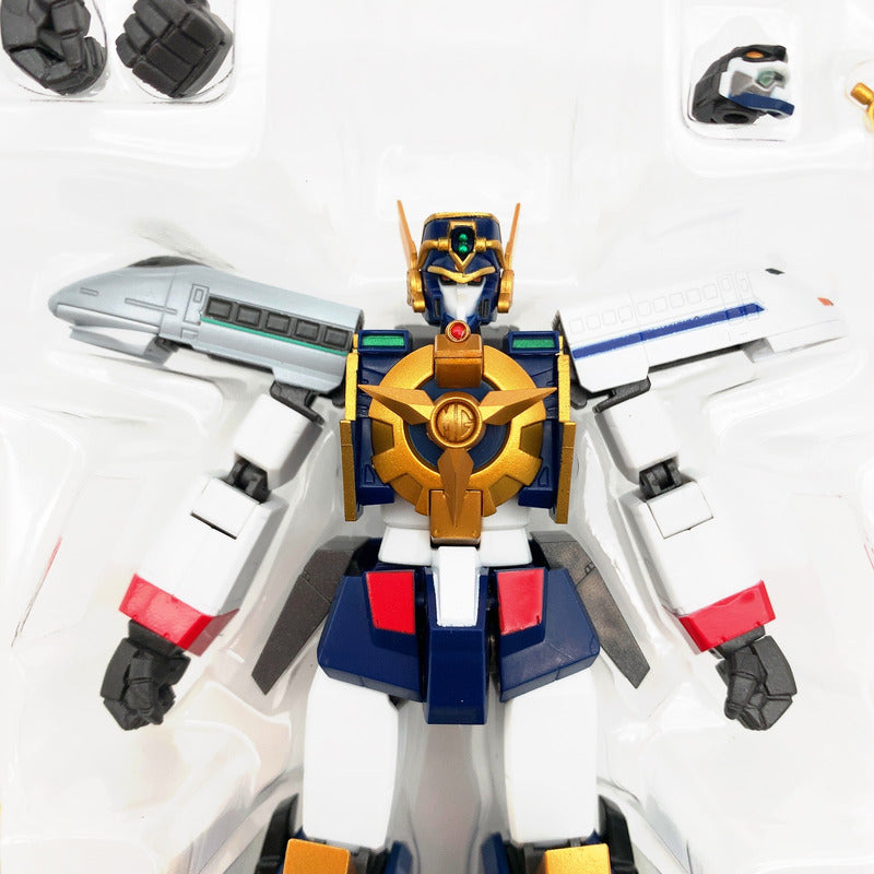 【中古品】 開封済み スーパーロボット超合金 マイトガイン トライデントステージ付き 057-261005-st-04-otoh 万代Net店
