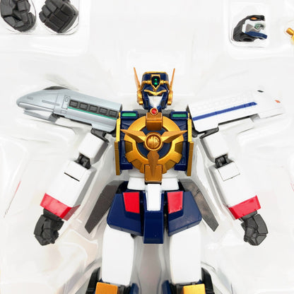 【中古品】 開封済み スーパーロボット超合金 マイトガイン トライデントステージ付き 057-261005-st-04-otoh 万代Net店