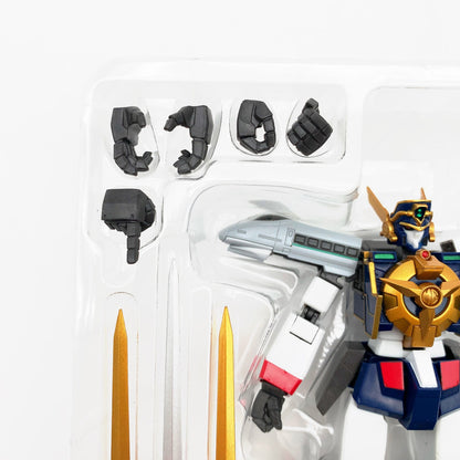 【中古品】 開封済み スーパーロボット超合金 マイトガイン トライデントステージ付き 057-261005-st-04-otoh 万代Net店
