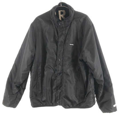 【中古品】【メンズ】 SUPREME シュプリーム REVERSIBLE LOGO FLEECE JACKET リバーシブルジャケット 149-260511-sy-01-otoh サイズ：L カラー：ブラック系 万代Net店