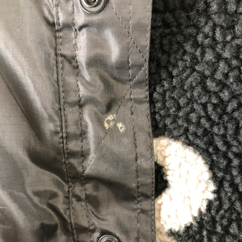 【中古品】【メンズ】 SUPREME シュプリーム REVERSIBLE LOGO FLEECE JACKET リバーシブルジャケット 149-260511-sy-01-otoh サイズ：L カラー：ブラック系 万代Net店