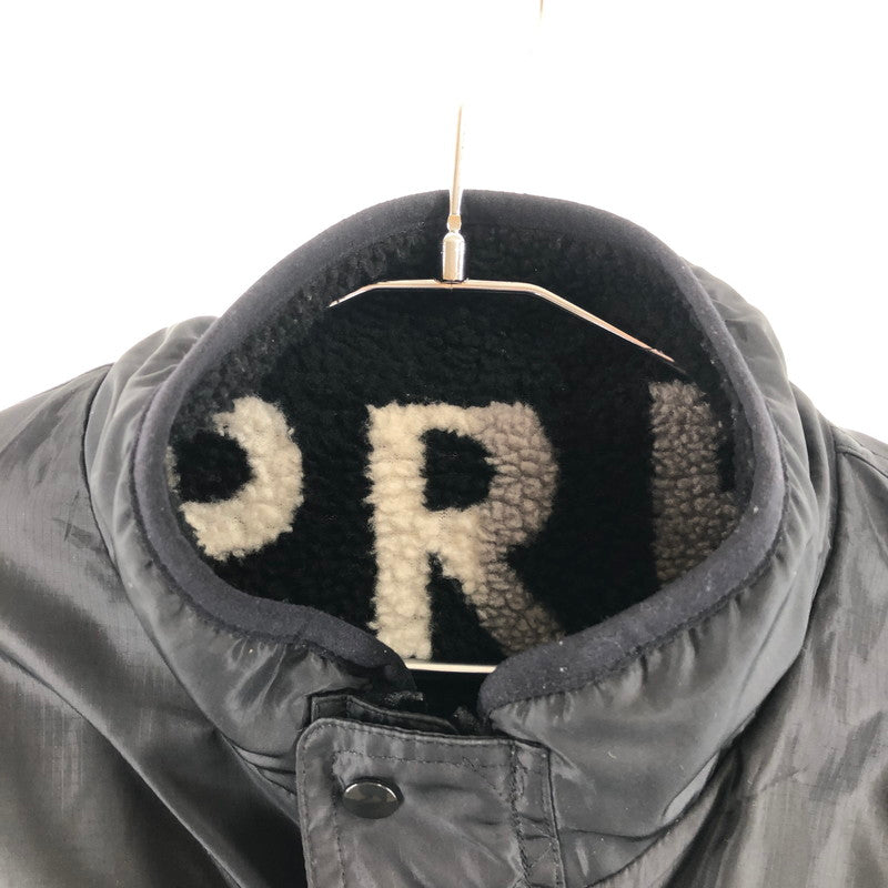 【中古品】【メンズ】 SUPREME シュプリーム REVERSIBLE LOGO FLEECE JACKET リバーシブルジャケット 149-260511-sy-01-otoh サイズ：L カラー：ブラック系 万代Net店