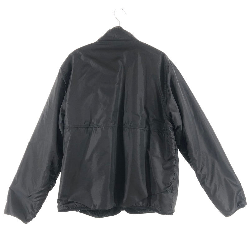 【中古品】【メンズ】 SUPREME シュプリーム REVERSIBLE LOGO FLEECE JACKET リバーシブルジャケット 149-260511-sy-01-otoh サイズ：L カラー：ブラック系 万代Net店