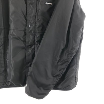 【中古品】【メンズ】 SUPREME シュプリーム REVERSIBLE LOGO FLEECE JACKET リバーシブルジャケット 149-260511-sy-01-otoh サイズ：L カラー：ブラック系 万代Net店