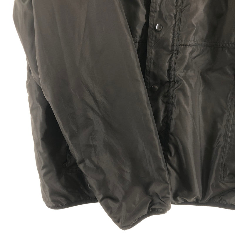 【中古品】【メンズ】 SUPREME シュプリーム REVERSIBLE LOGO FLEECE JACKET リバーシブルジャケット 149-260511-sy-01-otoh サイズ：L カラー：ブラック系 万代Net店