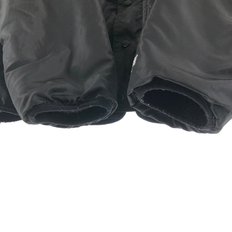 【中古品】【メンズ】 SUPREME シュプリーム REVERSIBLE LOGO FLEECE JACKET リバーシブルジャケット 149-260511-sy-01-otoh サイズ：L カラー：ブラック系 万代Net店