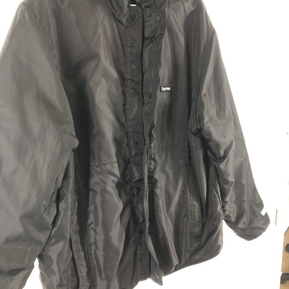 【中古品】【メンズ】 SUPREME シュプリーム REVERSIBLE LOGO FLEECE JACKET リバーシブルジャケット 149-260511-sy-01-otoh サイズ：L カラー：ブラック系 万代Net店