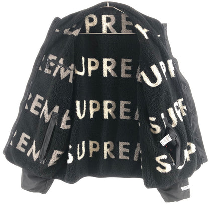 【中古品】【メンズ】 SUPREME シュプリーム REVERSIBLE LOGO FLEECE JACKET リバーシブルジャケット 149-260511-sy-01-otoh サイズ：L カラー：ブラック系 万代Net店