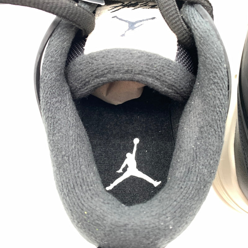 【中古美品】【メンズ】 NIKE ナイキ FQ7939-001 AIR JORDAN 4 RM "BLACK DARK GREY LIGHT BONE" スニーカー 靴 160-260601-st-04-otoh カラー：ブラック/ライトボーン 万代Net店