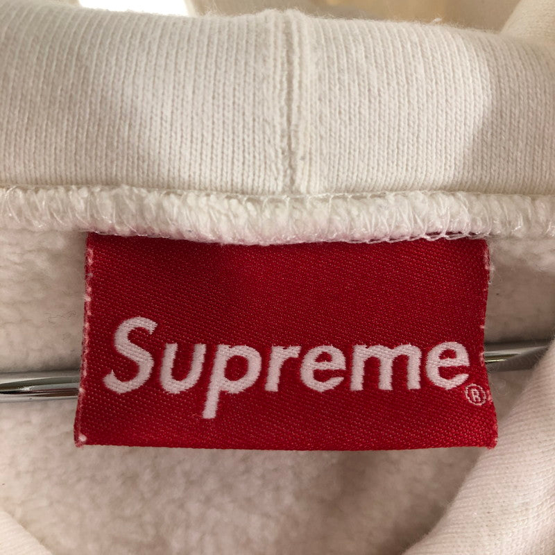 【中古品】【メンズ】 SUPREME シュプリーム Big Logo Hooded Sweatshirt スウェットパーカー フード付きスウェット 149-260511-sy-02-otoh サイズ：S カラー：ホワイト系 万代Net店