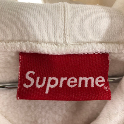 【中古品】【メンズ】 SUPREME シュプリーム Big Logo Hooded Sweatshirt スウェットパーカー フード付きスウェット 149-260511-sy-02-otoh サイズ：S カラー：ホワイト系 万代Net店