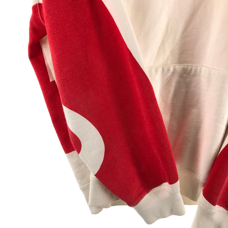 【中古品】【メンズ】 SUPREME シュプリーム Big Logo Hooded Sweatshirt スウェットパーカー フード付きスウェット 149-260511-sy-02-otoh サイズ：S カラー：ホワイト系 万代Net店
