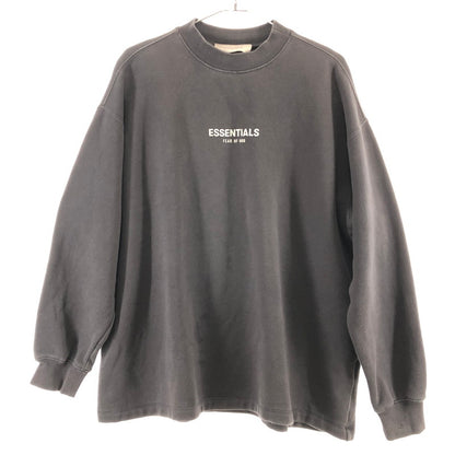 【中古品】【メンズ】 FOG ESSENTIALS FEAR OF GOD RN 090233 LOGO CREWNECK SWEATSHIRT エフオージーエッセンシャルズ スウェット 141-260324-ts-05-otoh サイズ：XS カラー：ブラック 万代Net店
