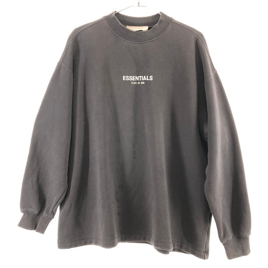 【中古品】【メンズ】 FOG ESSENTIALS FEAR OF GOD RN 090233 LOGO CREWNECK SWEATSHIRT エフオージーエッセンシャルズ スウェット 141-260324-ts-05-otoh サイズ：XS カラー：ブラック 万代Net店
