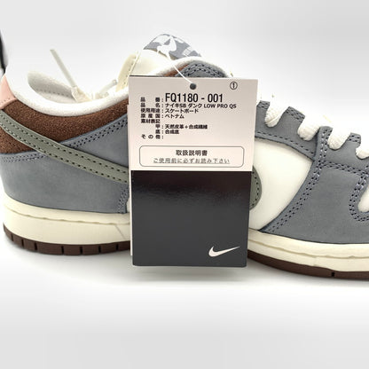【中古美品】【メンズ】 NIKE SB ナイキ FQ1180-001 堀米 雄斗×DUNK LOW PRO QS WOLF GREY スニーカー 靴 160-260428-ts-03-otoh カラー：ルフグレー / アイアングレー - セイル 万代Net店