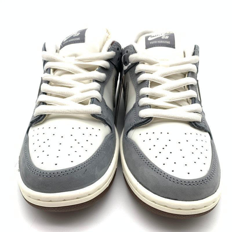【中古美品】【メンズ】 NIKE SB ナイキ FQ1180-001 堀米 雄斗×DUNK LOW PRO QS WOLF GREY スニーカー 靴 160-260428-ts-03-otoh カラー：ルフグレー / アイアングレー - セイル 万代Net店