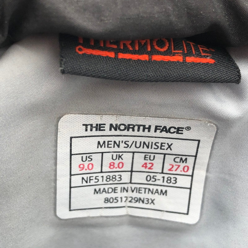 【中古品】【メンズ】 THE NORTH FACE NF51883 ザ・ノース・フェイス ブーツ ヌプシ ブーティー ライト IV ウォータープルーフ ショート 靴 164-260708-sm-01-otoh カラー：ブラック 万代Net店