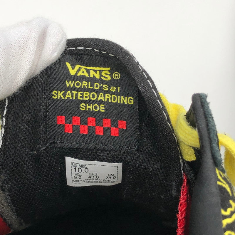 【中古品】【メンズ】 VANS 500714 バンズ マイク・ギグロッティ × スポンジ・ボブ × バンズ スケート オールドスクール スニーカー 靴 162-260708-sm-02-otoh カラー：ブラック　イエロー 万代Net店