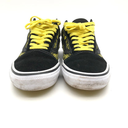 【中古品】【メンズ】 VANS 500714 バンズ マイク・ギグロッティ × スポンジ・ボブ × バンズ スケート オールドスクール スニーカー 靴 162-260708-sm-02-otoh カラー：ブラック　イエロー 万代Net店