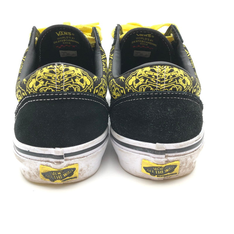 【中古品】【メンズ】 VANS 500714 バンズ マイク・ギグロッティ × スポンジ・ボブ × バンズ スケート オールドスクール スニーカー 靴 162-260708-sm-02-otoh カラー：ブラック　イエロー 万代Net店