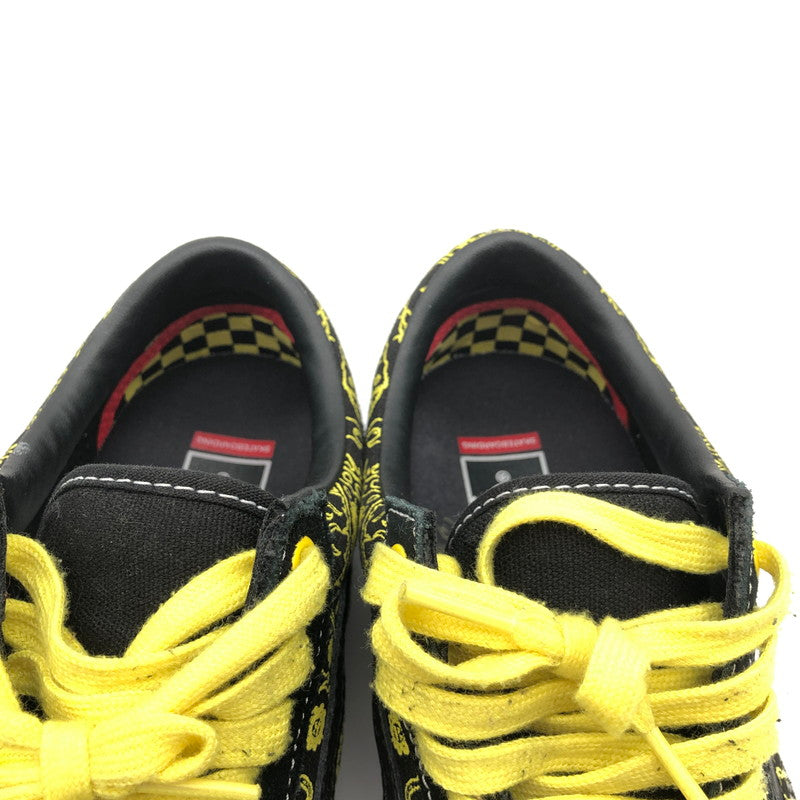 【中古品】【メンズ】 VANS 500714 バンズ マイク・ギグロッティ × スポンジ・ボブ × バンズ スケート オールドスクール スニーカー 靴 162-260708-sm-02-otoh カラー：ブラック　イエロー 万代Net店