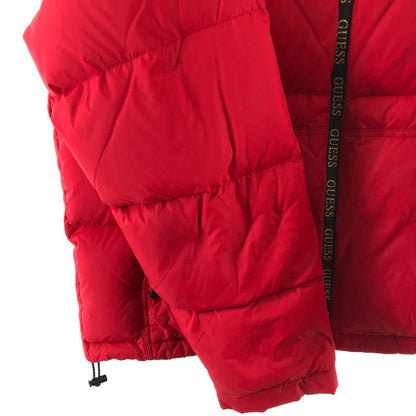 【中古品】【メンズ】 GUESS ゲス パファージャケット ダウンジャケット 防寒アウター 141-260512-sy-05-otoh サイズ：M カラー：レッド系 万代Net店