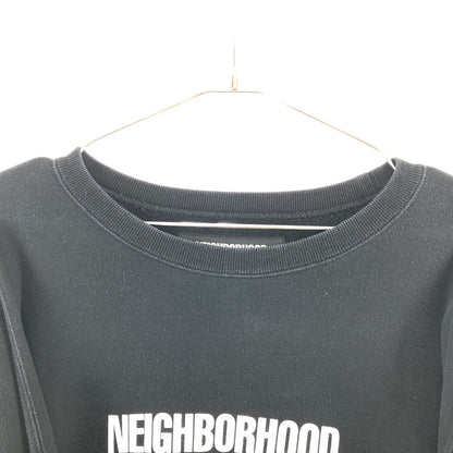 【中古品】【メンズ】 NEIGHBORHOOD 232UWNH-CSM02 SWEAT SHIRT ネイバーフッド スウェット 142-260324-ts-02-otoh サイズ：XL カラー：ブラック 万代Net店