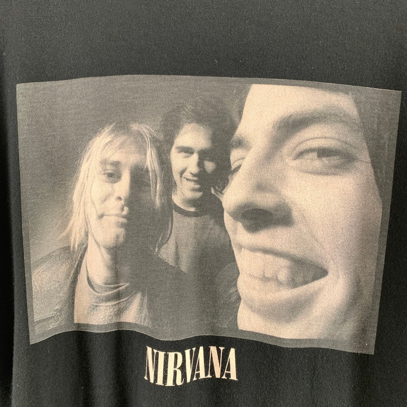【中古品】【メンズ】 NEIGHBORHOOD×NIRVANA ネイバーフッド SS-1 Tシャツ 142-260430-ts-06-otoh サイズ：XL カラー：ブラック 万代Net店