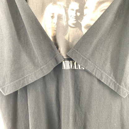 【中古品】【メンズ】 NEIGHBORHOOD×NIRVANA ネイバーフッド SS-1 Tシャツ 142-260430-ts-06-otoh サイズ：XL カラー：ブラック 万代Net店