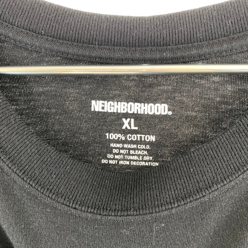 【中古品】【メンズ】 NEIGHBORHOOD×NIRVANA ネイバーフッド SS-1 Tシャツ 142-260430-ts-06-otoh サイズ：XL カラー：ブラック 万代Net店