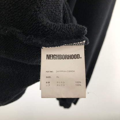 【中古品】【メンズ】 NEIGHBORHOOD ネイバーフッド NEIGHBORHOOD 241FPNH-CSM04 24SS CLASSIC LS SWEAT PARKA 142-250402-rn-5-oto サイズ：X-LARGE REGULAR カラー：ブラック　黒 万代Net店