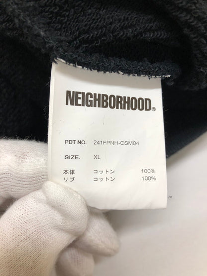 【中古品】【メンズ】 NEIGHBORHOOD ネイバーフッド NEIGHBORHOOD 241FPNH-CSM04 24SS CLASSIC LS SWEAT PARKA 142-250402-rn-5-oto サイズ：X-LARGE REGULAR カラー：ブラック　黒 万代Net店