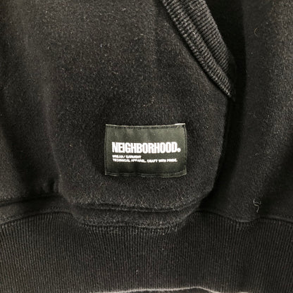 【中古品】【メンズ】 NEIGHBORHOOD ネイバーフッド NEIGHBORHOOD 241FPNH-CSM04 24SS CLASSIC LS SWEAT PARKA 142-250402-rn-5-oto サイズ：X-LARGE REGULAR カラー：ブラック　黒 万代Net店