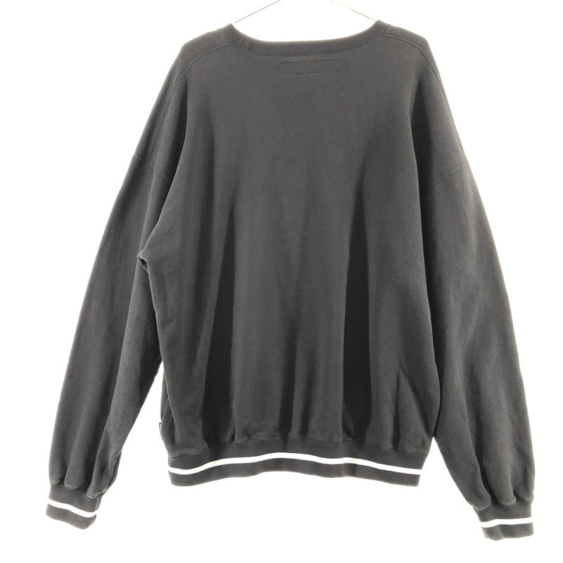 【中古品】【メンズ】 NEIGHBORHOOD 232FPNH-CSM04 COLLEGE SWEATSHIRT LS ネイバーフッド スウェット 142-260324-ts-01-otoh サイズ：XL カラー：ブラック 万代Net店