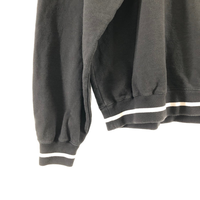 【中古品】【メンズ】 NEIGHBORHOOD 232FPNH-CSM04 COLLEGE SWEATSHIRT LS ネイバーフッド スウェット 142-260324-ts-01-otoh サイズ：XL カラー：ブラック 万代Net店