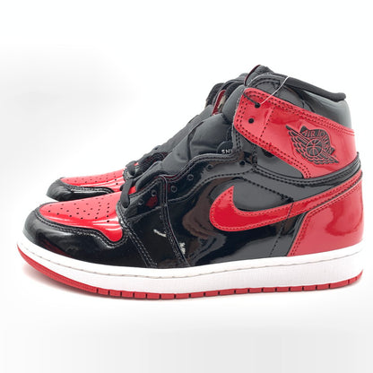 【中古美品】【メンズ】 NIKE ナイキ 555088-063 AIR JORDAN 1 HIGH OG PATENT BRED スニーカー 靴 160-600501-ts-04-otoh カラー：ブレッド 万代Net店