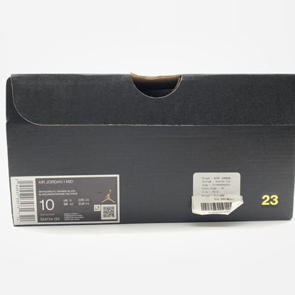 【中古美品】【メンズ】 NIKE ナイキ 554724-133 AIR JORDAN 1 MID "CRIMSON TINT" スニーカー 靴 160-260501-ts-02-otoh カラー：クリムゾンティント 万代Net店