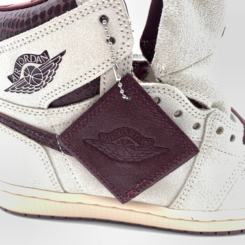 【中古美品】【メンズ】 NIKE×A MA MANIERE ナイキ ア・マ・マニエール DO7097-100 AIR JORDAN 1 RETRO HIGH スニーカー 靴 160-260623-st-07-otoh カラー：セイル/バーガンディクラッシュ-ディープバーガンディ 万代Net店