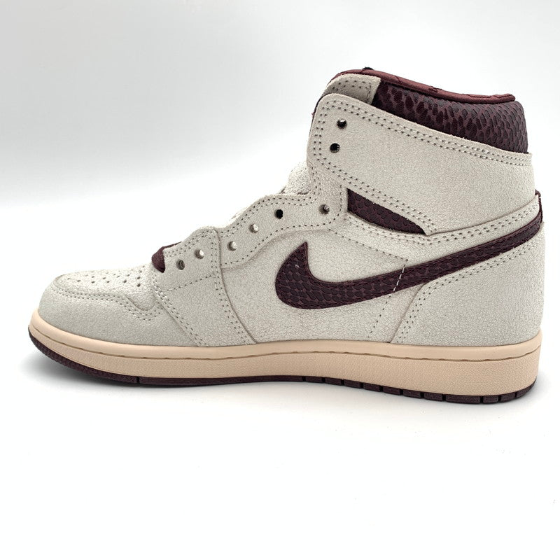 【中古美品】【メンズ】 NIKE×A MA MANIERE ナイキ ア・マ・マニエール DO7097-100 AIR JORDAN 1 RETRO HIGH スニーカー 靴 160-260623-st-07-otoh カラー：セイル/バーガンディクラッシュ-ディープバーガンディ 万代Net店