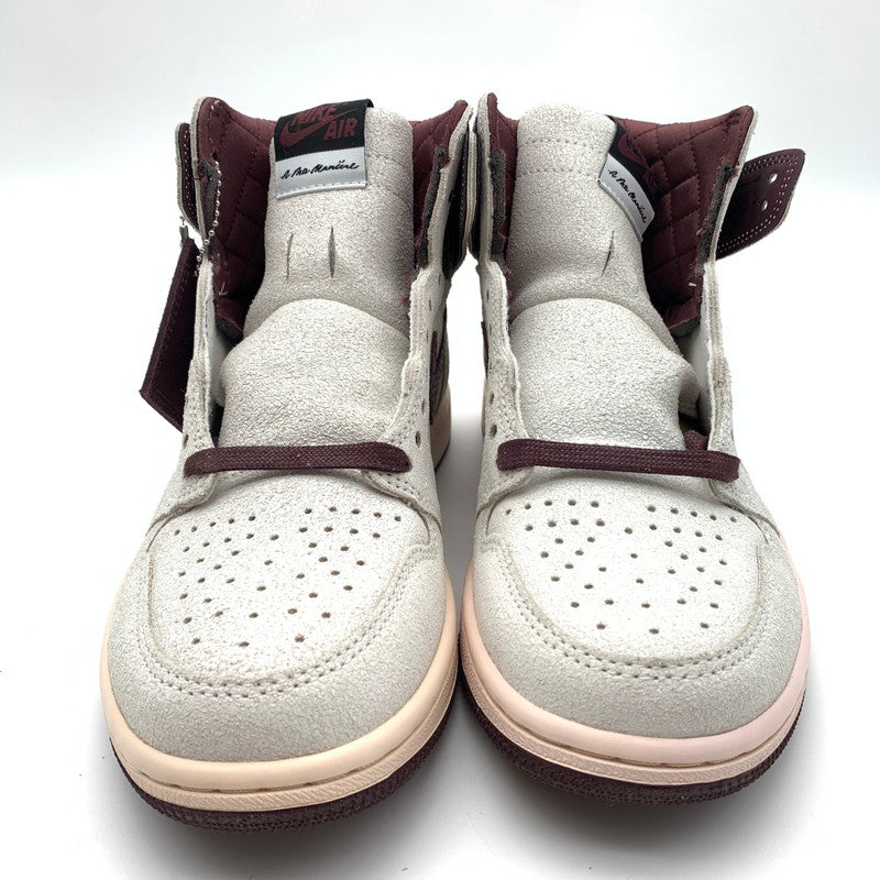 【中古美品】【メンズ】 NIKE×A MA MANIERE ナイキ ア・マ・マニエール DO7097-100 AIR JORDAN 1 RETRO HIGH スニーカー 靴 160-260623-st-07-otoh カラー：セイル/バーガンディクラッシュ-ディープバーガンディ 万代Net店