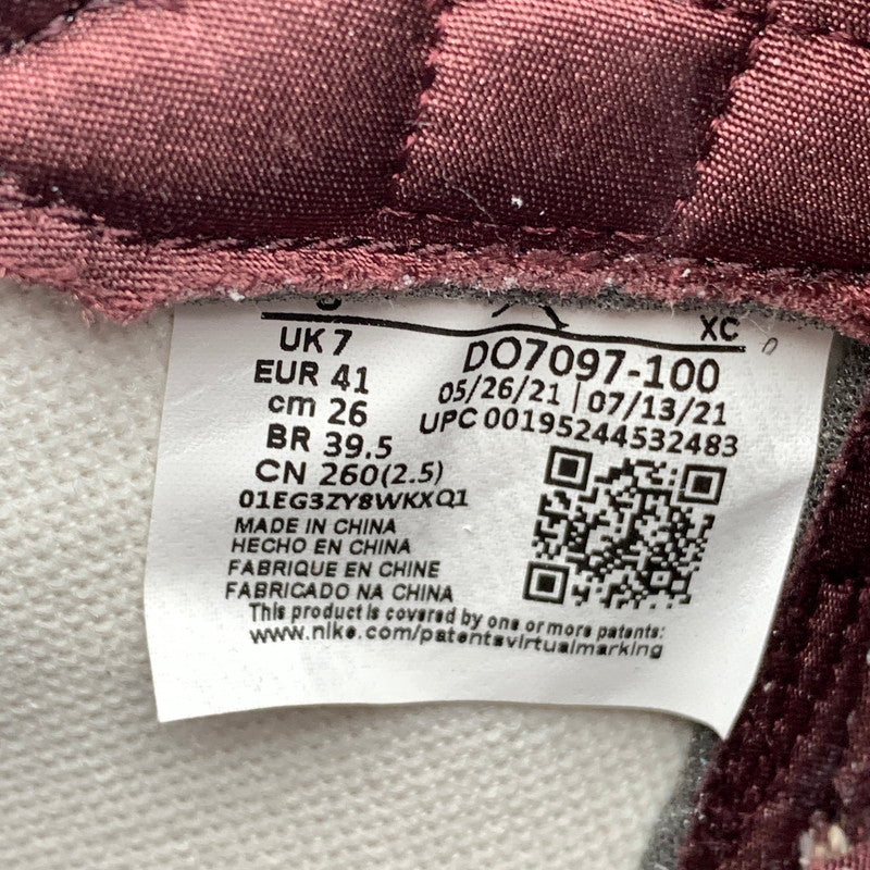 【中古美品】【メンズ】 NIKE×A MA MANIERE ナイキ ア・マ・マニエール DO7097-100 AIR JORDAN 1 RETRO HIGH スニーカー 靴 160-260623-st-07-otoh カラー：セイル/バーガンディクラッシュ-ディープバーガンディ 万代Net店