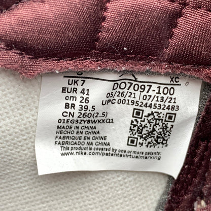 【中古美品】【メンズ】 NIKE×A MA MANIERE ナイキ ア・マ・マニエール DO7097-100 AIR JORDAN 1 RETRO HIGH スニーカー 靴 160-260623-st-07-otoh カラー：セイル/バーガンディクラッシュ-ディープバーガンディ 万代Net店
